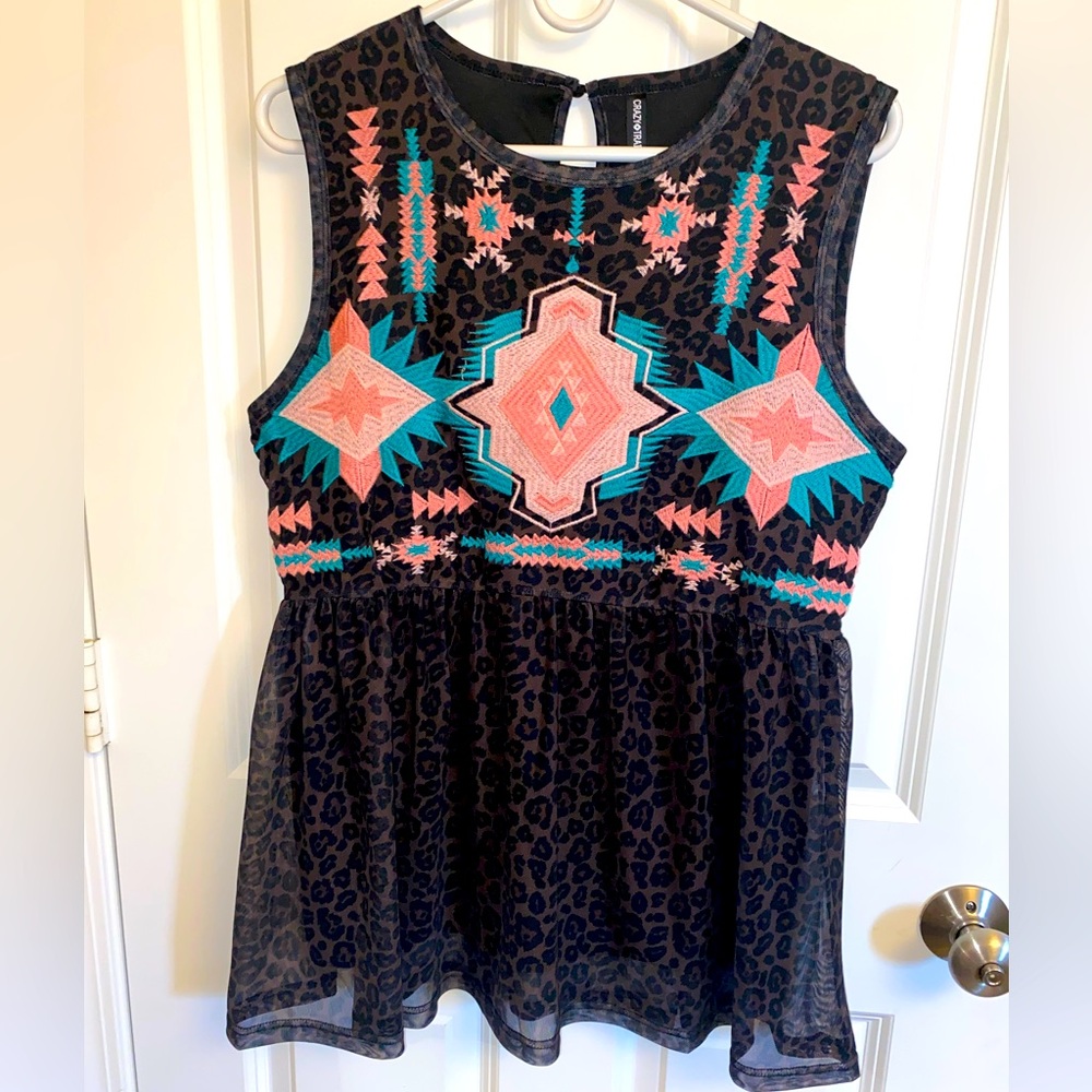 Crazy Train Blouse - Size M